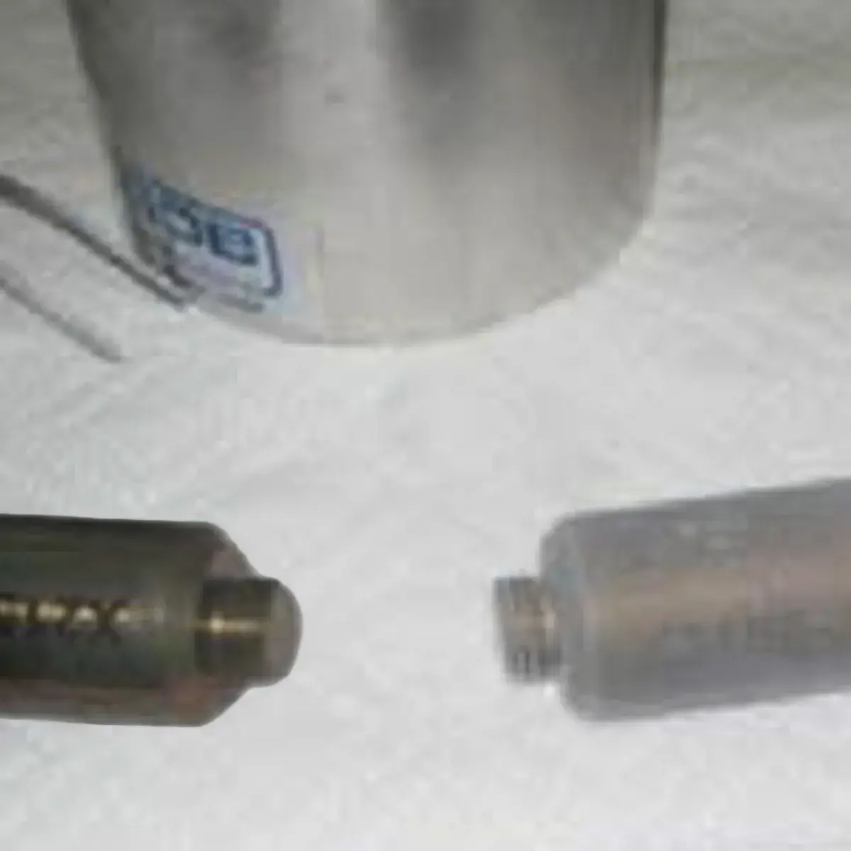 AmBe sources after temperature test